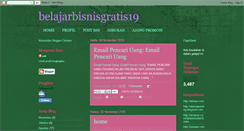 Desktop Screenshot of belajarbisnisgratis19.blogspot.com