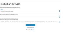 Tablet Screenshot of ein-hod-art-network.blogspot.com