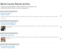 Tablet Screenshot of bertiecounty.blogspot.com