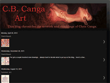 Tablet Screenshot of cbcangaart.blogspot.com