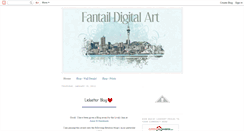 Desktop Screenshot of fantaildigitalart.blogspot.com