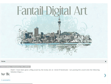 Tablet Screenshot of fantaildigitalart.blogspot.com
