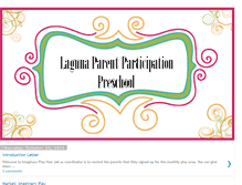 Tablet Screenshot of lagunapreschoolcurriculum.blogspot.com