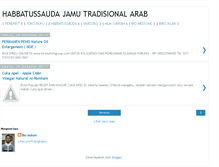 Tablet Screenshot of jamuarabi.blogspot.com
