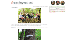 Desktop Screenshot of dreamingoutloud-x.blogspot.com