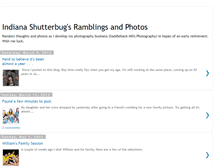 Tablet Screenshot of indianashutterbug.blogspot.com