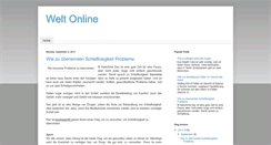 Desktop Screenshot of lenerlswelt.blogspot.com