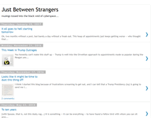 Tablet Screenshot of justbetweenstrangers.blogspot.com