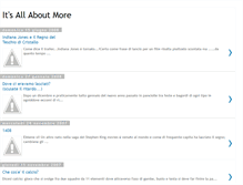 Tablet Screenshot of itsallaboutmore.blogspot.com