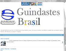 Tablet Screenshot of guindastesbrasil.blogspot.com