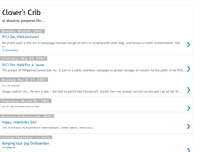 Tablet Screenshot of cloverscrib.blogspot.com