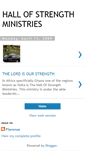 Mobile Screenshot of florence-hallofstrenghtministries.blogspot.com