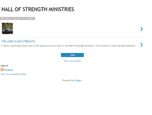 Tablet Screenshot of florence-hallofstrenghtministries.blogspot.com