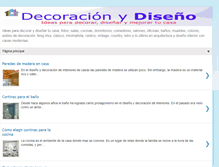 Tablet Screenshot of decoracionydisegno.blogspot.com