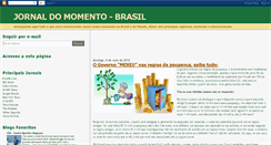 Desktop Screenshot of jornaldomomento.blogspot.com