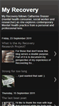 Mobile Screenshot of myrecoveryvic.blogspot.com