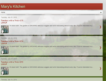 Tablet Screenshot of maryshealthymeals.blogspot.com