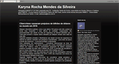 Desktop Screenshot of karynarmsilveira.blogspot.com