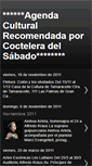 Mobile Screenshot of cocteleradelsabadortagenda.blogspot.com