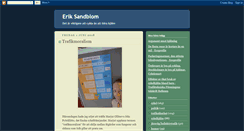 Desktop Screenshot of eriksandblom.blogspot.com