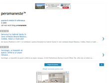 Tablet Screenshot of peromaneste.blogspot.com