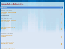 Tablet Screenshot of laseguridadactual.blogspot.com