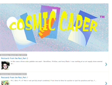 Tablet Screenshot of cosmiccaper.blogspot.com