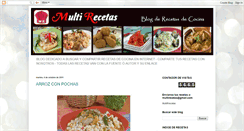 Desktop Screenshot of multirecetasrecetasdecocina.blogspot.com