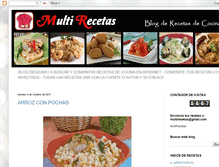 Tablet Screenshot of multirecetasrecetasdecocina.blogspot.com