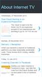 Mobile Screenshot of aboutinternettv.blogspot.com