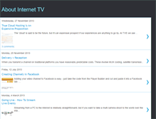 Tablet Screenshot of aboutinternettv.blogspot.com