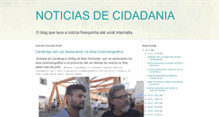 Desktop Screenshot of noticiasdecidadania.blogspot.com