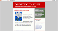 Desktop Screenshot of connecticutartists.blogspot.com