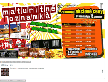 Tablet Screenshot of oznamko.blogspot.com