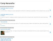 Tablet Screenshot of campmaranatha.blogspot.com