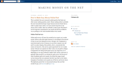 Desktop Screenshot of making-money-today-on-net.blogspot.com