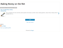 Tablet Screenshot of making-money-today-on-net.blogspot.com