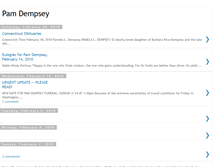 Tablet Screenshot of pamdempseyupdate.blogspot.com