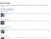 Tablet Screenshot of meetthebecks.blogspot.com