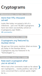 Mobile Screenshot of cryptograms.blogspot.com