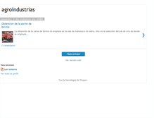 Tablet Screenshot of agroindustriascbta146.blogspot.com
