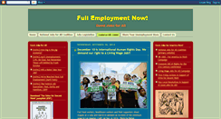 Desktop Screenshot of fullemployment.blogspot.com