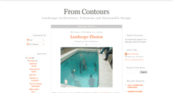 Desktop Screenshot of fromcontours.blogspot.com