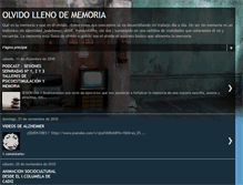 Tablet Screenshot of elolvidoylamemoria.blogspot.com
