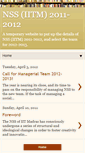 Mobile Screenshot of nssiitm.blogspot.com