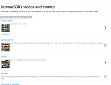 Tablet Screenshot of kromax338.blogspot.com