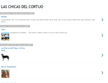 Tablet Screenshot of laschicasdelcortijo.blogspot.com