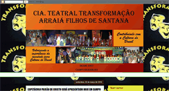 Desktop Screenshot of ciateatraltransformacao.blogspot.com