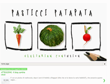 Tablet Screenshot of pasticcipatapata.blogspot.com