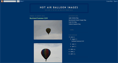 Desktop Screenshot of hotairballoonimages.blogspot.com